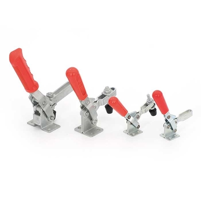 La abrazadera de palanca resistente 91kg de la vertical cubre con cinc los SS plateados conecta la abrazadera
