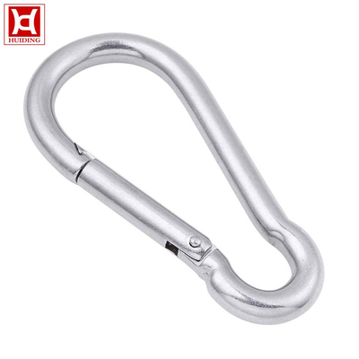 Gancho de seguridad rápido de acero inoxidable de la hebilla del cinturón de Seat del mosquetón del gancho M6 201