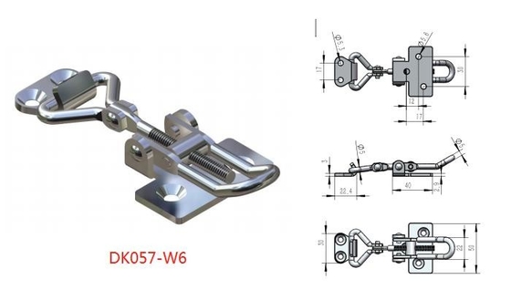 Chrome grande plateó la palanca del metal traba 304 316 Rod For Vehicle roscado en forma de Y