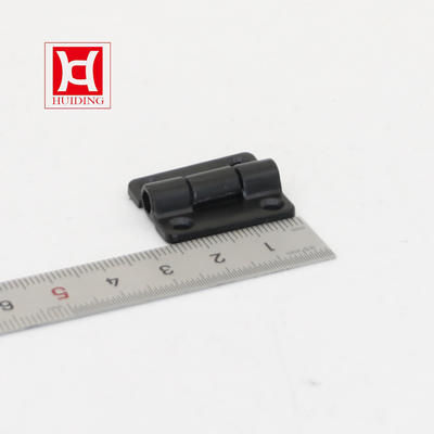 Bisagra de amortiguación de aleación de zinc negro Control de posición de par constante ajustable 25 * 22 mm