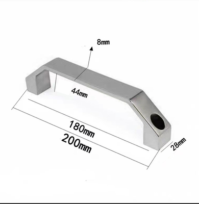 L30204 Tirador industrial de acero inoxidable para puerta de gabinete de fundición resistente