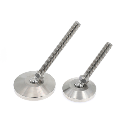 Tabla resistente ajustable de acero inoxidable M10 que nivela los pies para la maquinaria