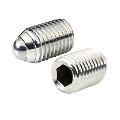 Émbolo retractable de la primavera de la nariz de la bola M4 con acero inoxidable de la bola